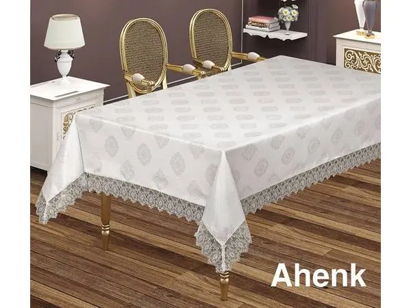 Jakarlı Almira desen dertsiz masa örtüsü ürün görseli