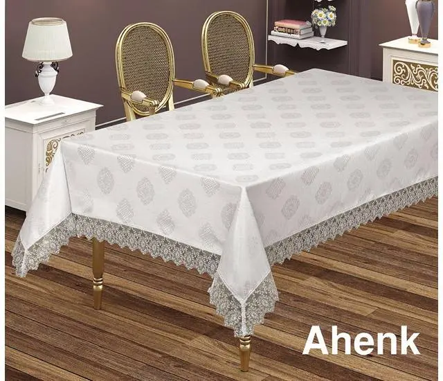 Jakarlı Almira desen dertsiz masa örtüsü desen 3