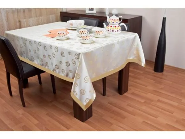 Jakarlı Simli dertsiz masa örtüsü desen 2