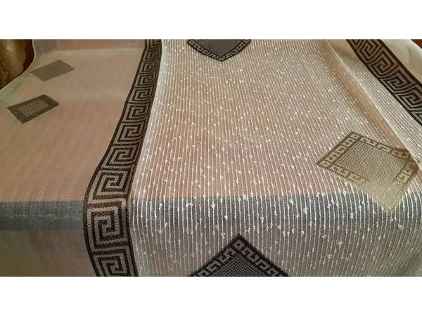 Jakarlı yarı organze fantezi karışım desen 3