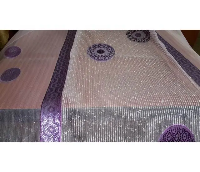 Jakarlı yarı organze fantezi karışım desen 2