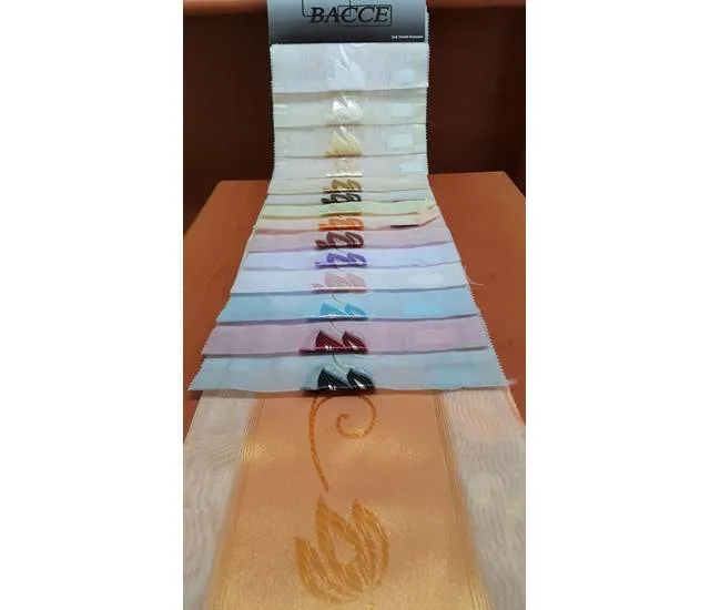 Jakarlı Yarı organze desen 2