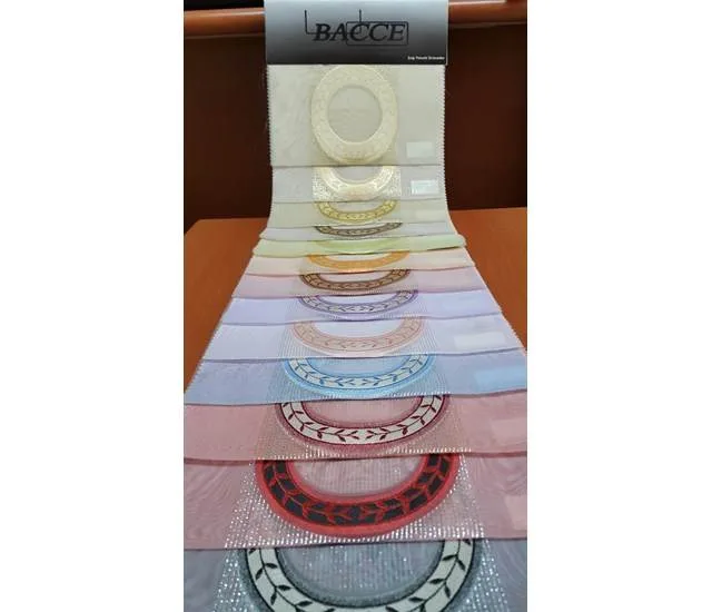 Jakarlı Yarı organze desen 5